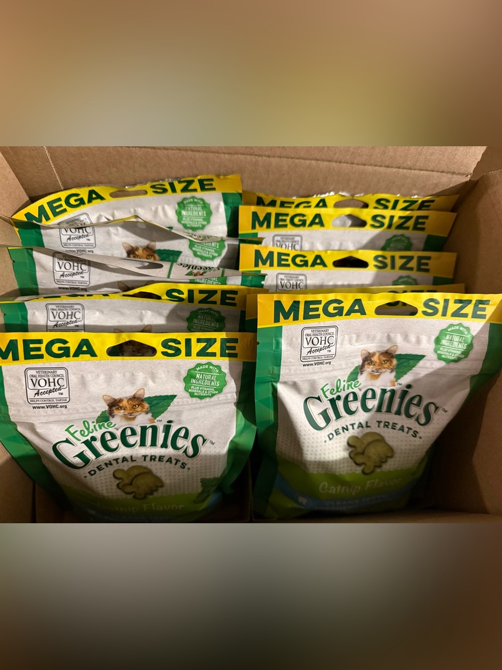 Feline Greenies Dental Treats - 10 bags